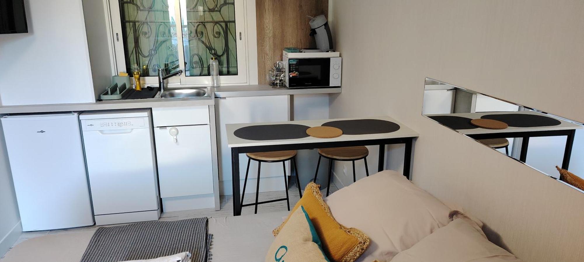 Studio Cosy Balneo Avec Jardin Le Barcarès Eksteriør bilde